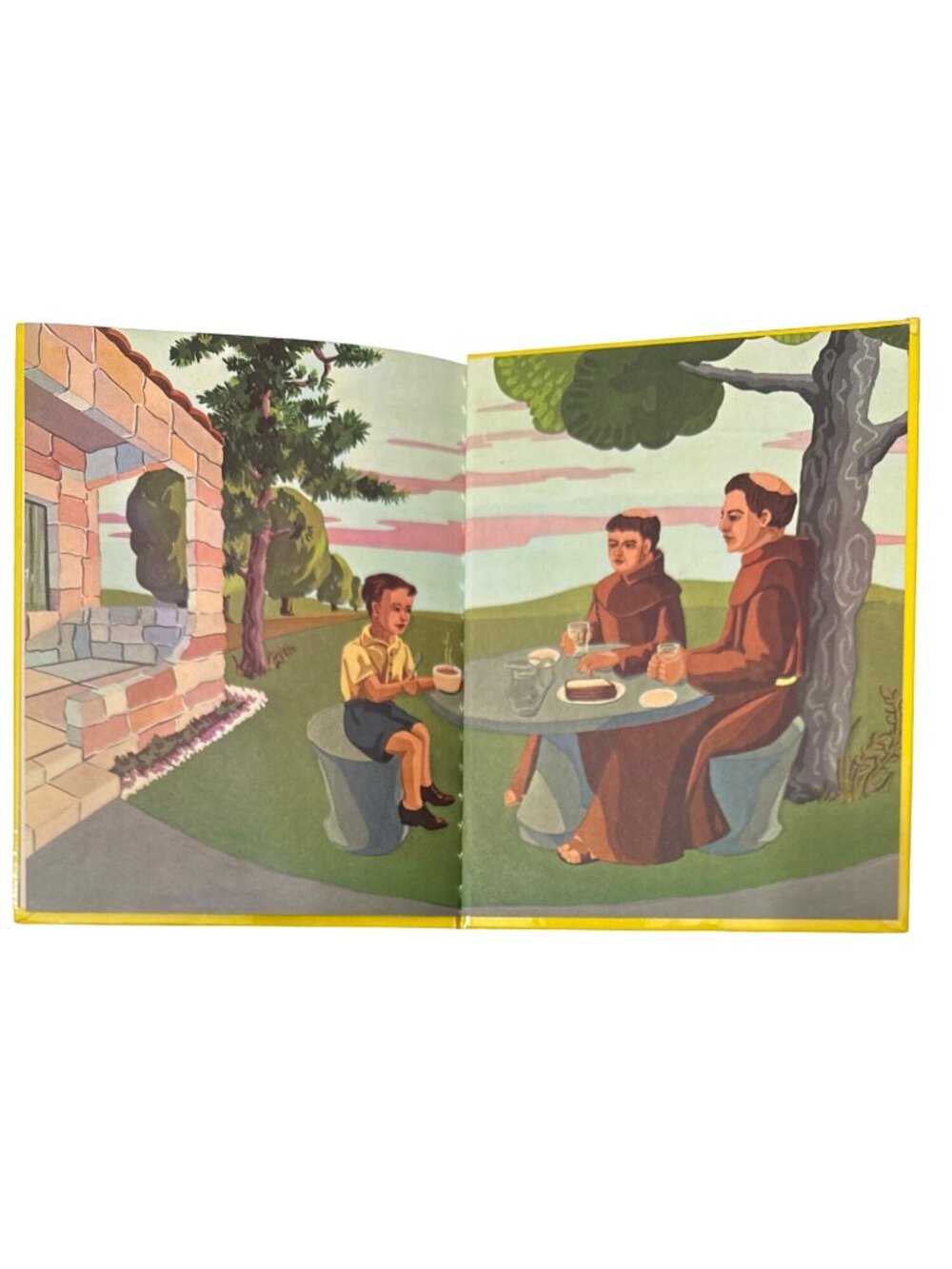 The Littlest Brother Sister M Joselma OSF Vtg 1955 Franciscan Harold Press Faith - Picture 8 of 10